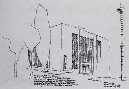 Architektur im 5. - Arbeitsamt, 1928-1930, Siebenbrunnenfeldgasse, Architekten Stiegholzer, Kastinger